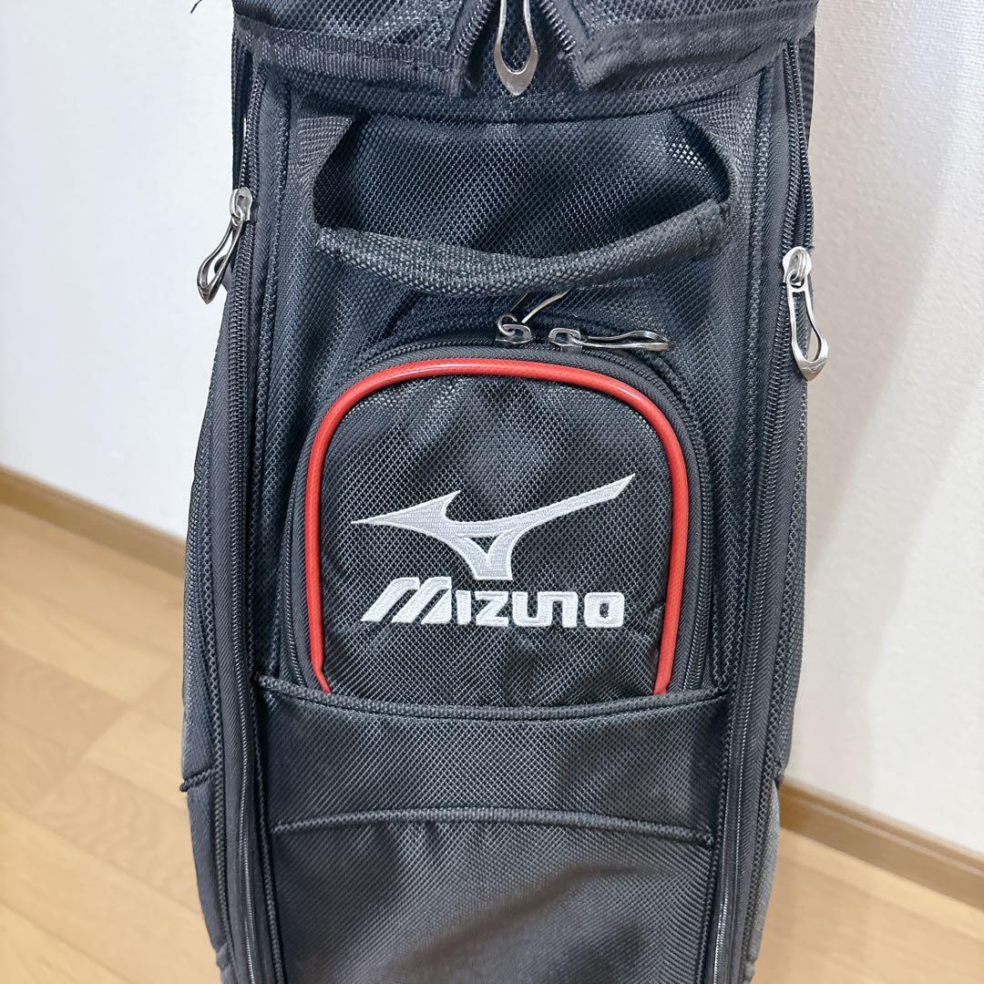 K469 MIZUNO ブラック キャディバッグ