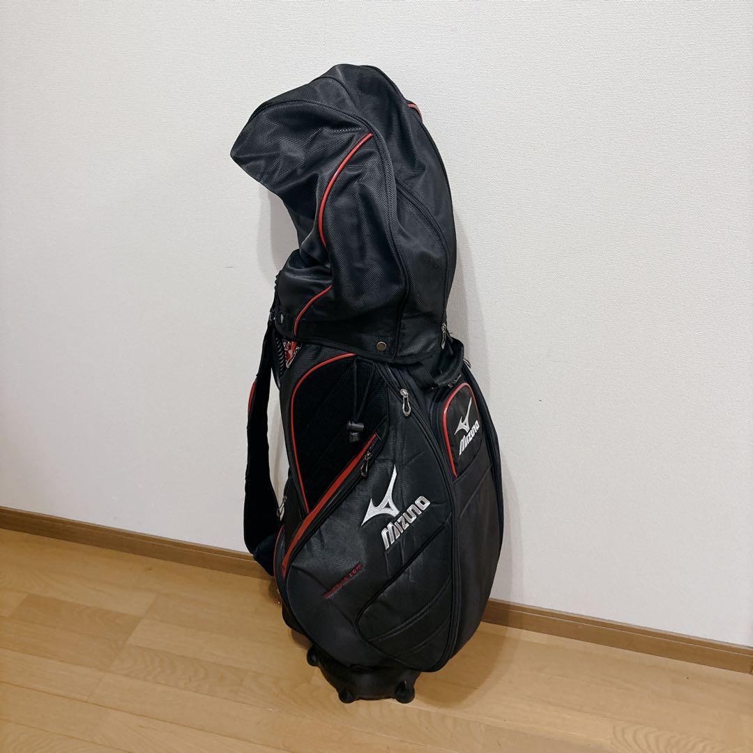K469 MIZUNO ブラック キャディバッグ