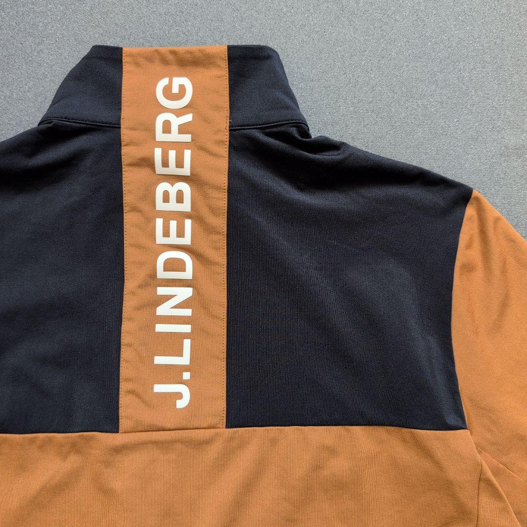 【極美品】ジェイリンドバーグゴルフ　ストレッチフルジップモックネック長袖　M