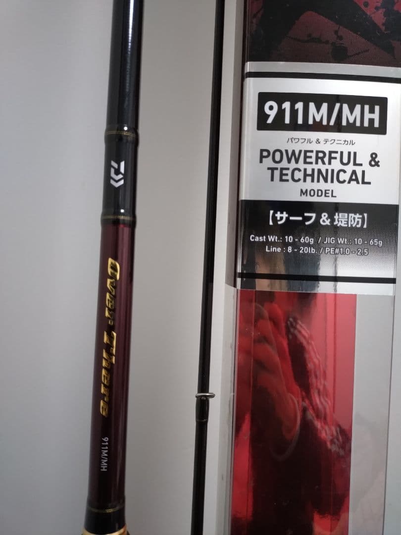 ダイワ ショアジギングロッドオーバーゼア 911M/MH