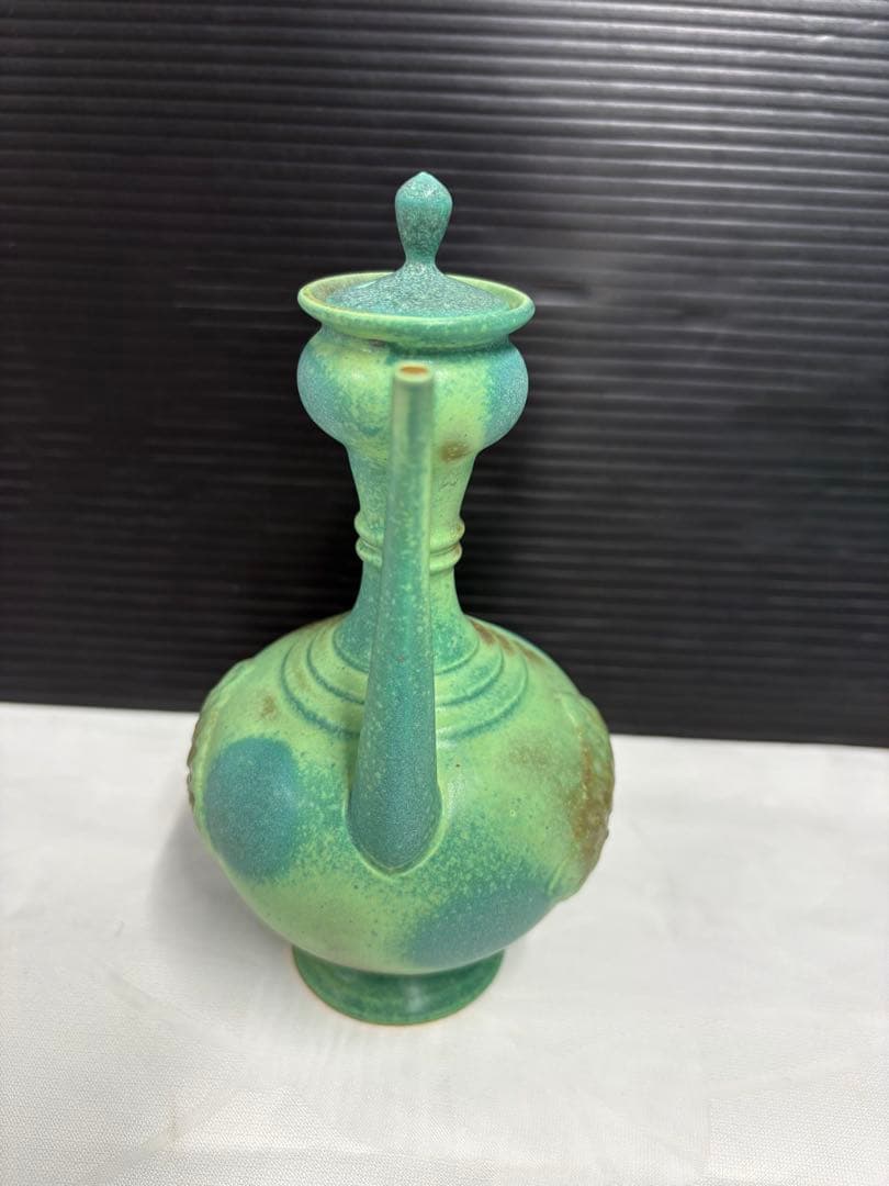 たち吉「創作陶器孔雀水指」