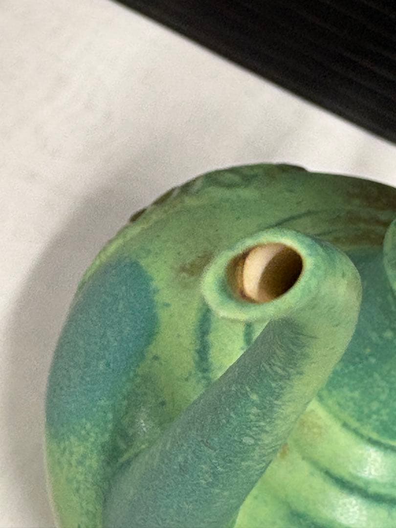 たち吉「創作陶器孔雀水指」