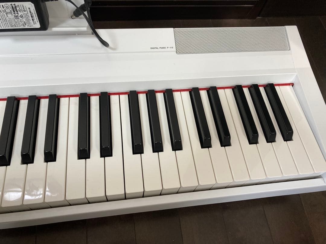 YAMAHA電子ピアノ P-115WH（2017年製）