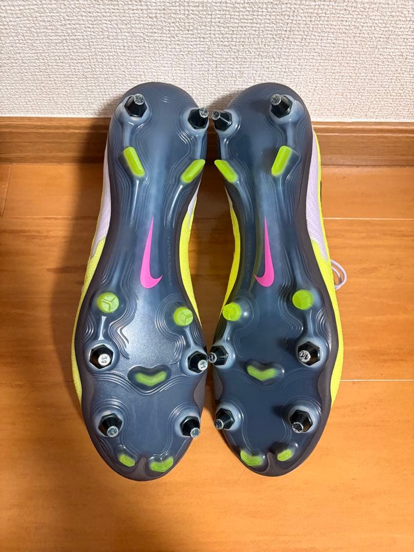 Nike Phantom サッカーシューズ スパイク イエロー/ホワイト　○美品