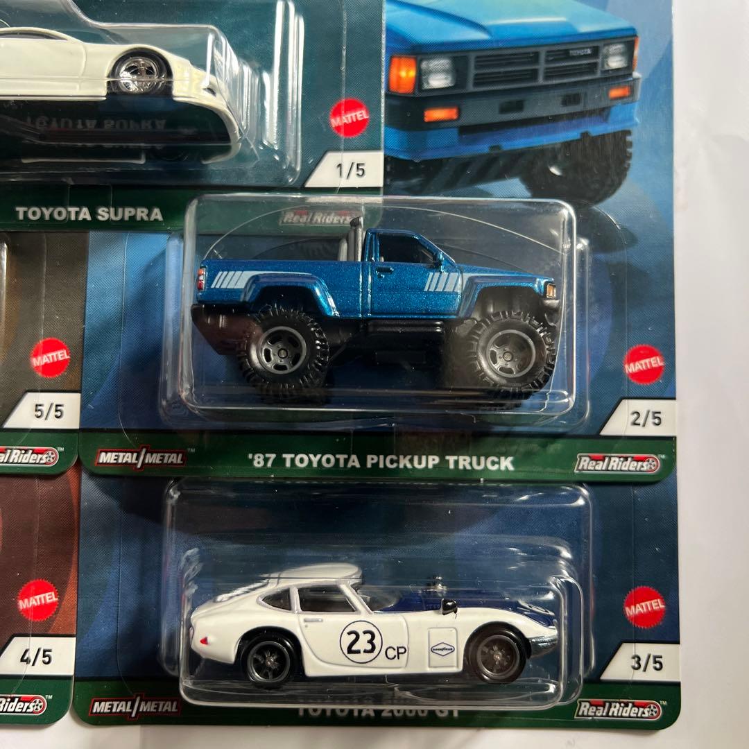 ホットウィール カーカルチャー Toyotaアソート ５台セット