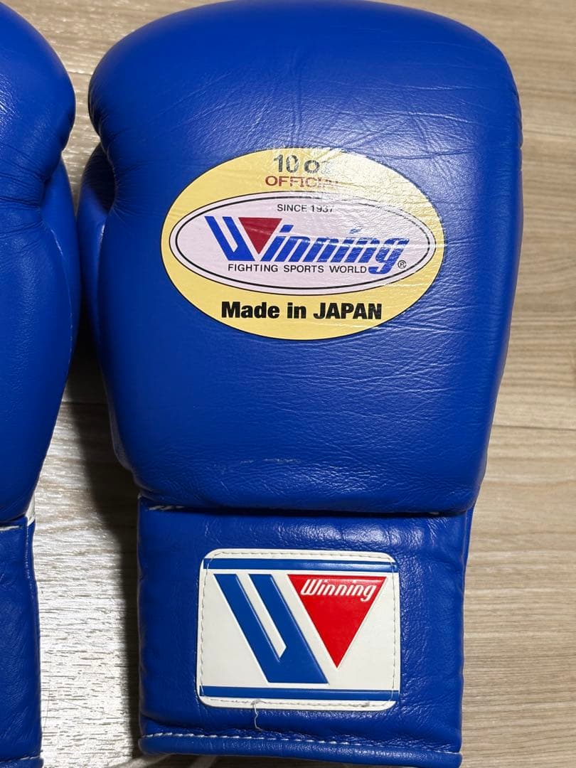 美品 Winning ボクシンググローブ 10 oz 日本製