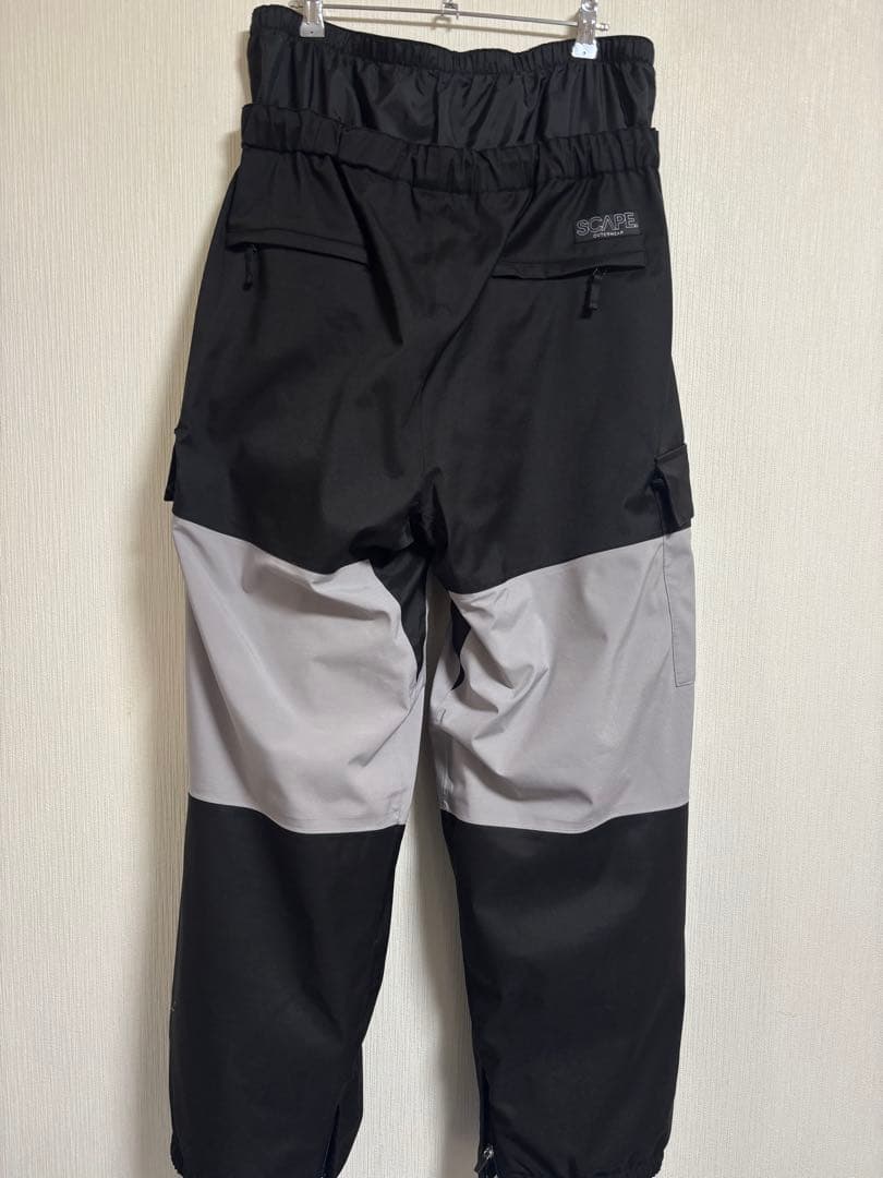 SCAPE エスケープ バギートラックパンツ スノーボードウェア　カーゴパンツ