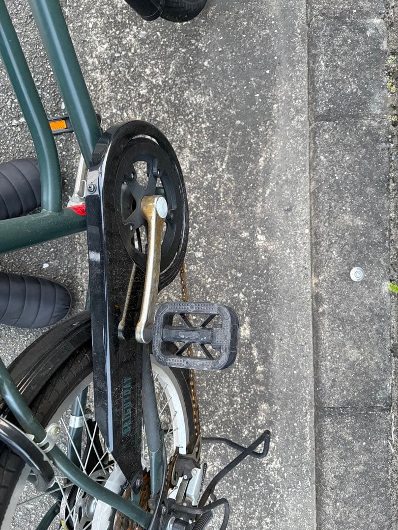 おしゃれ自転車 モスグリーン 20インチ
