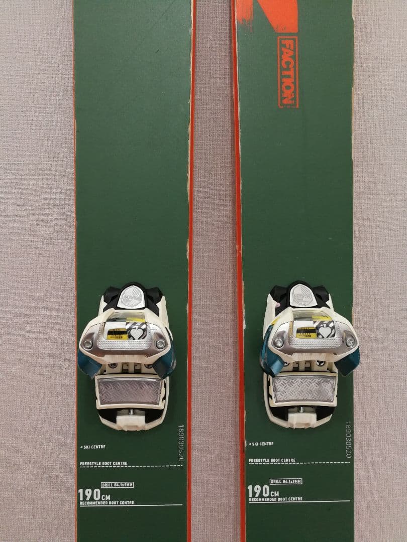 FACTION CT 4.0 190cm スキー板 パウダー フリースタイル