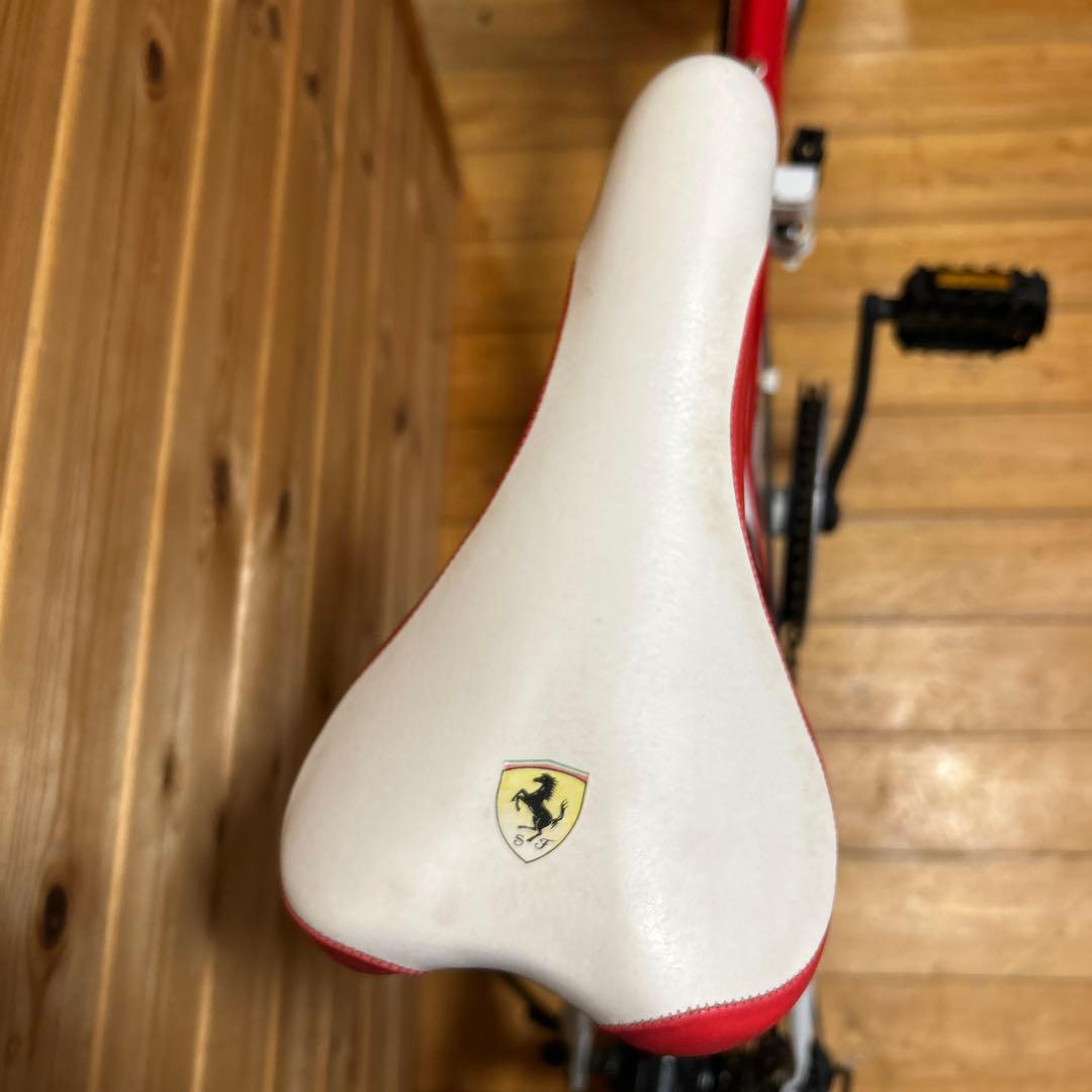 Ferrari(フェラーリ) レッド 折りたたみ自転車 20インチ シマノ7速