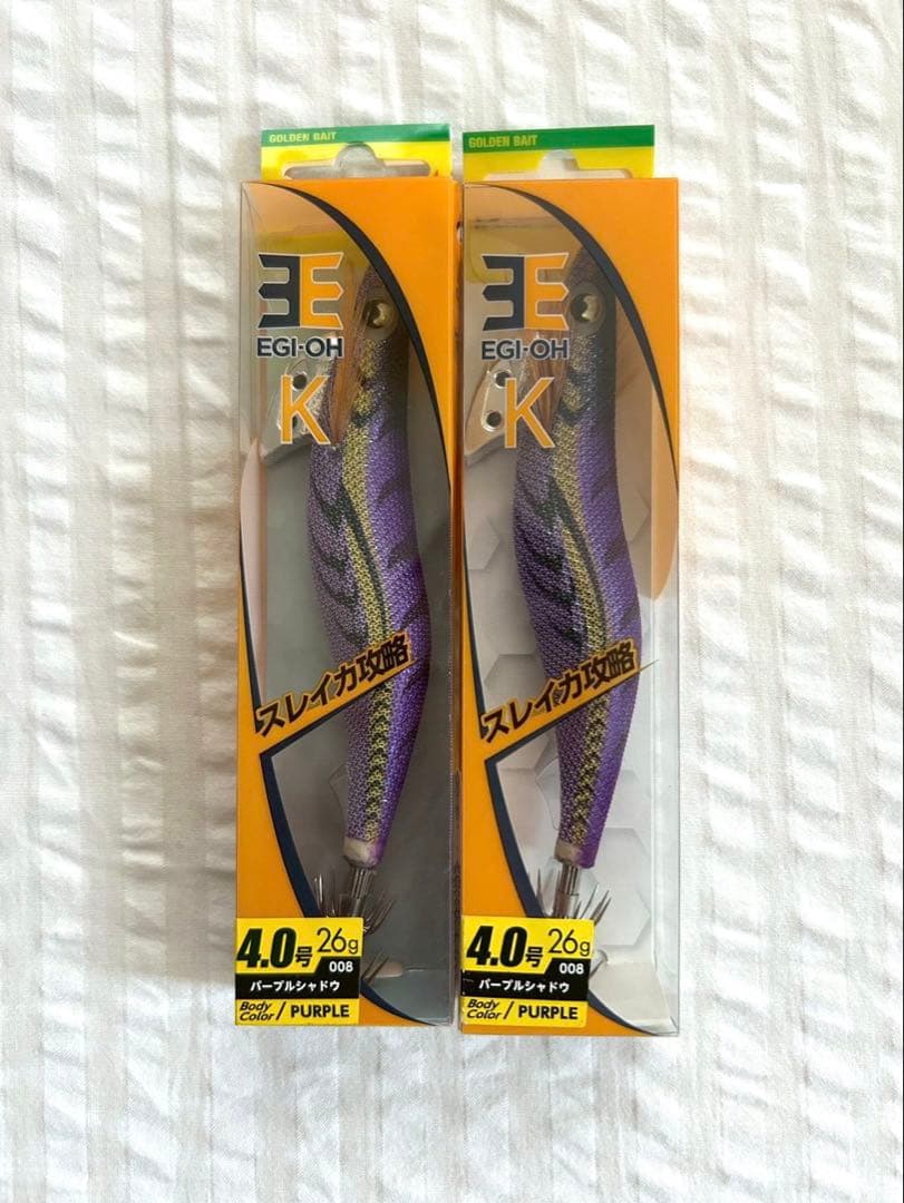 ヤマシタ　エギ　パープルシャドウ　4号