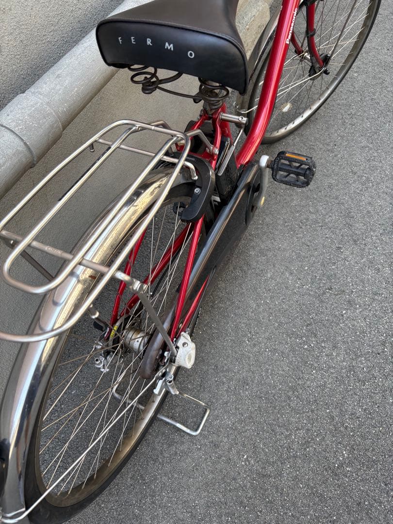 <両タイヤ新品>Panasonic 電動