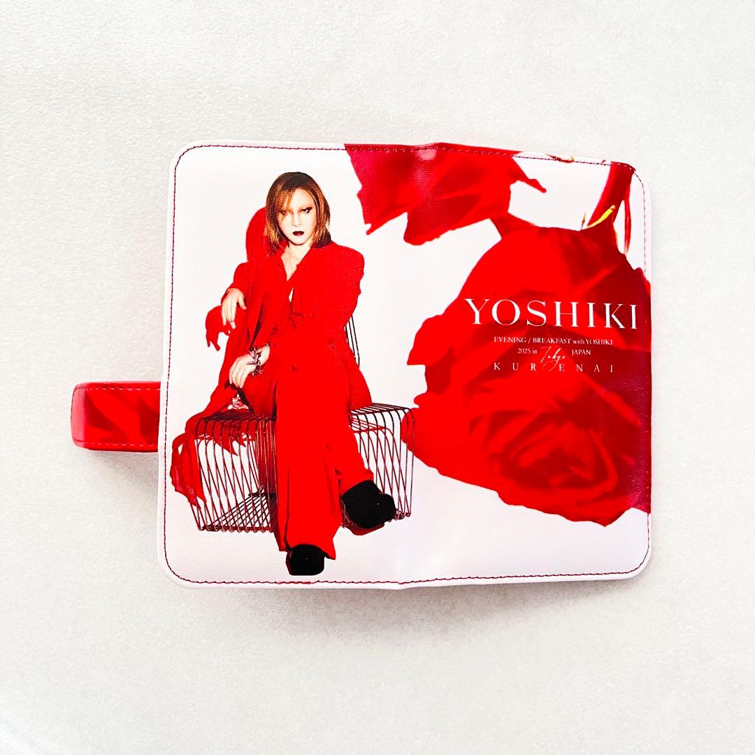 【レア】YOSHIKI2025ディナーショーセット　スマホカバー　ワイン　ピロー
