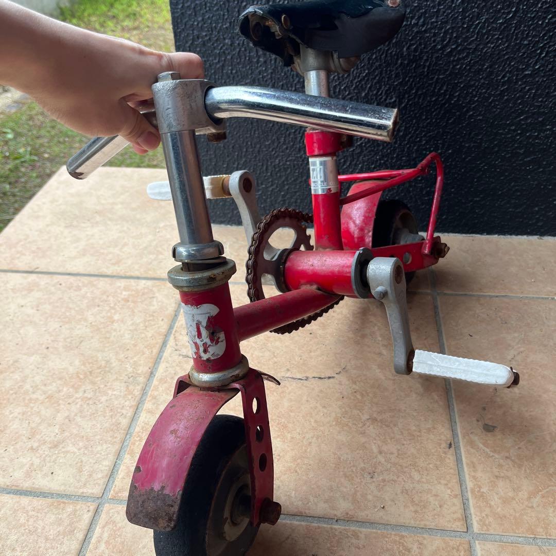 ツノダの自転車　ビンテージ