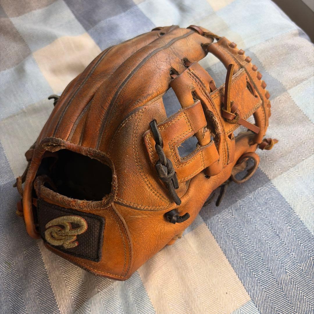硬式野球グローブ ブラウン レザー