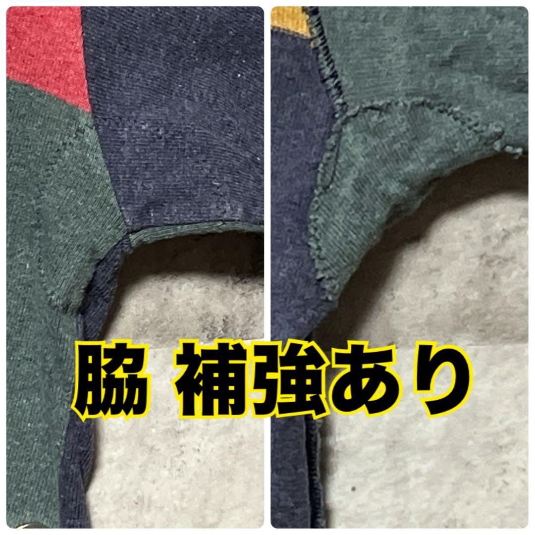 90s XL BARBARIAN バーバリアン ラガーシャツ マルチカラー