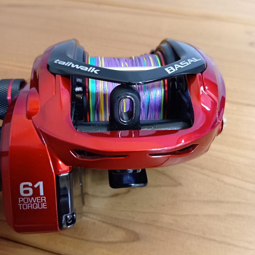 ワイドバサル VT61 R テイルウォーク ベイトリール リール 美品
