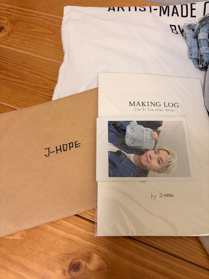 【新品、未使用】J-HOPE デニム風バッグ
