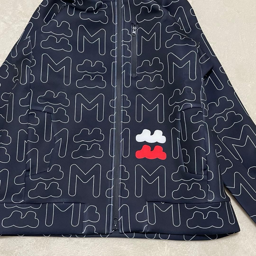 ムータマリン　ゴルフウェア　MM PATTERN ボンディングパーカー