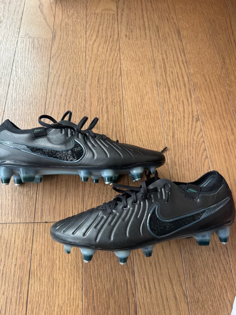 NIKE/ティエンポ 26cm 黒 サッカースパイク <新品未使用>
