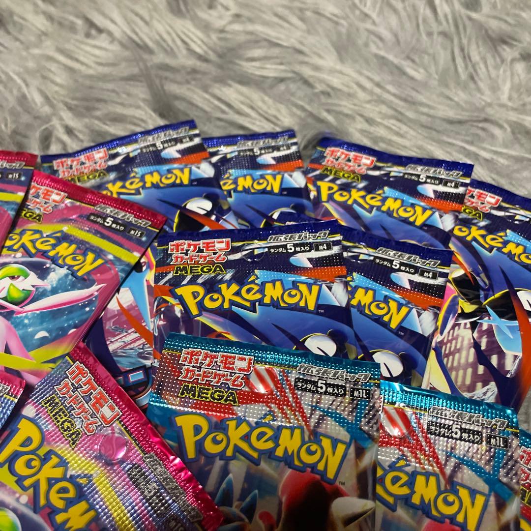 ポケモンカード ニンジャスピナーメガブレイブ　メガシンフォニア絶版パック等計30