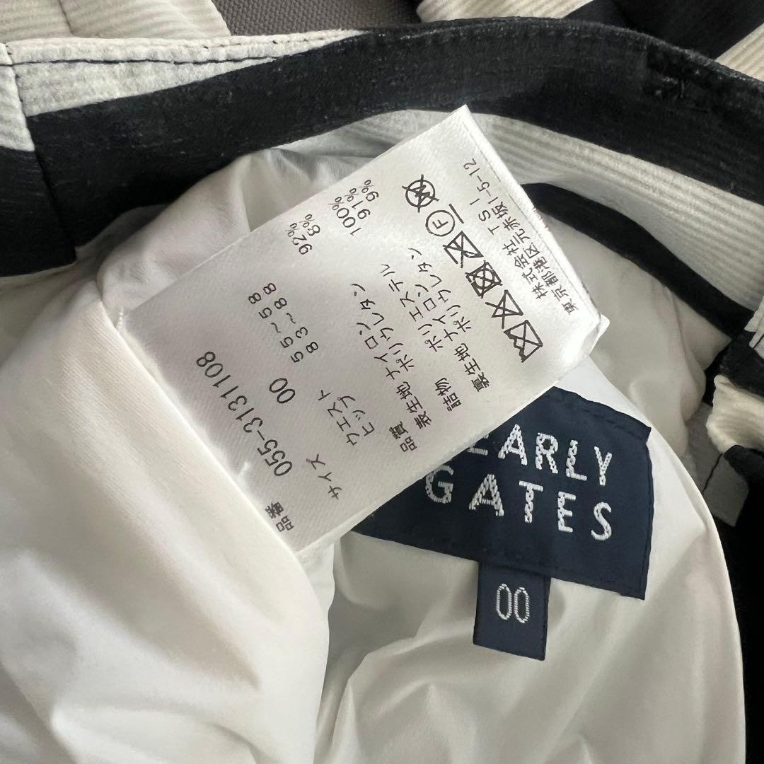 PEARLYGATES パーリーゲイツ　小さいサイズ　中綿入り　ボーダー　パンツ
