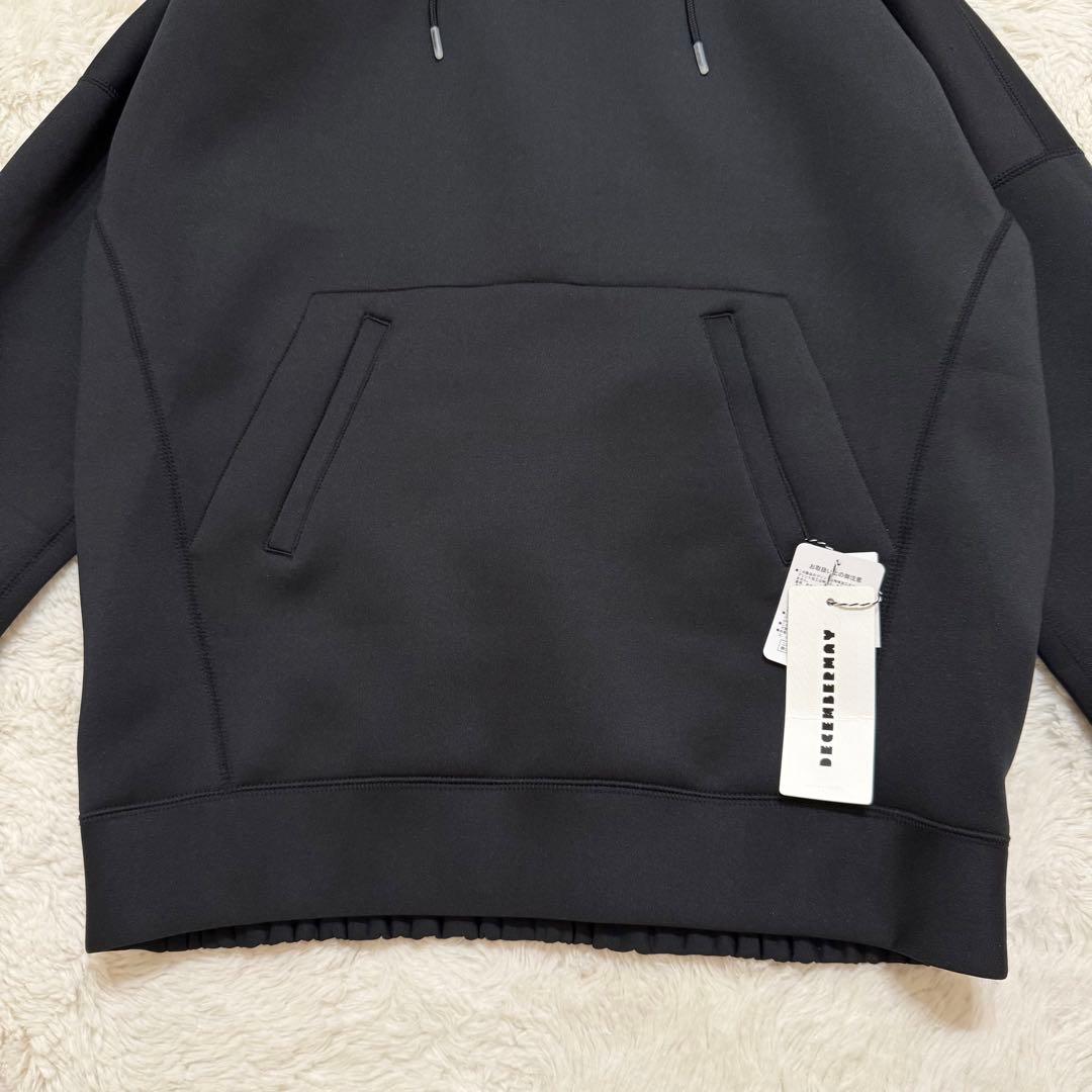 新品 ディセンバーメイ ボンディングパーカーユニセックス S(Lサイズ相当)