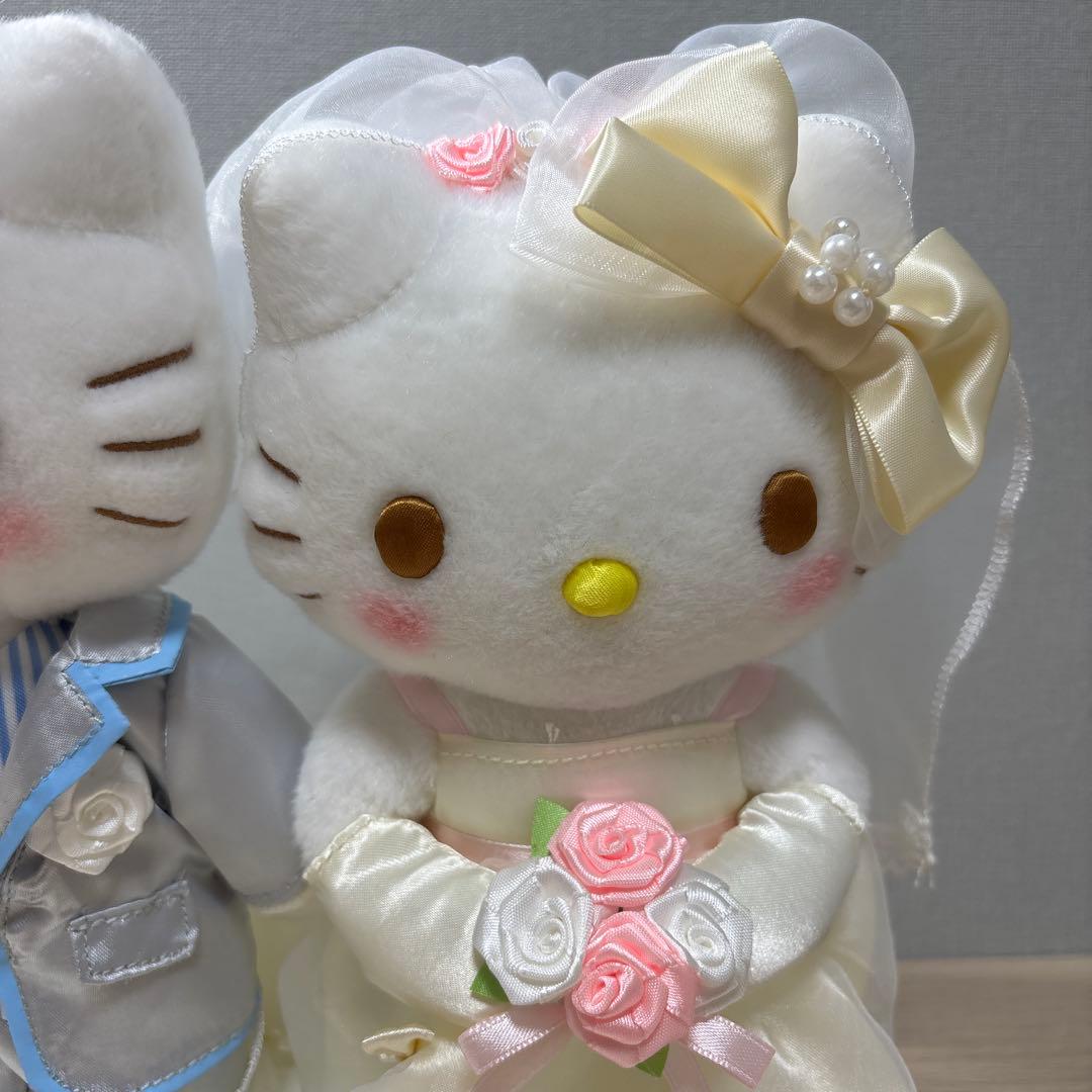 サンリオ ハローキティ&ダニエル ドールパール ぬいぐるみ 結婚　ウェディング
