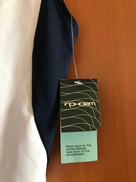 インフォルム　テニスウェア　白、紺タンクトップ US-Sサイズ　新品