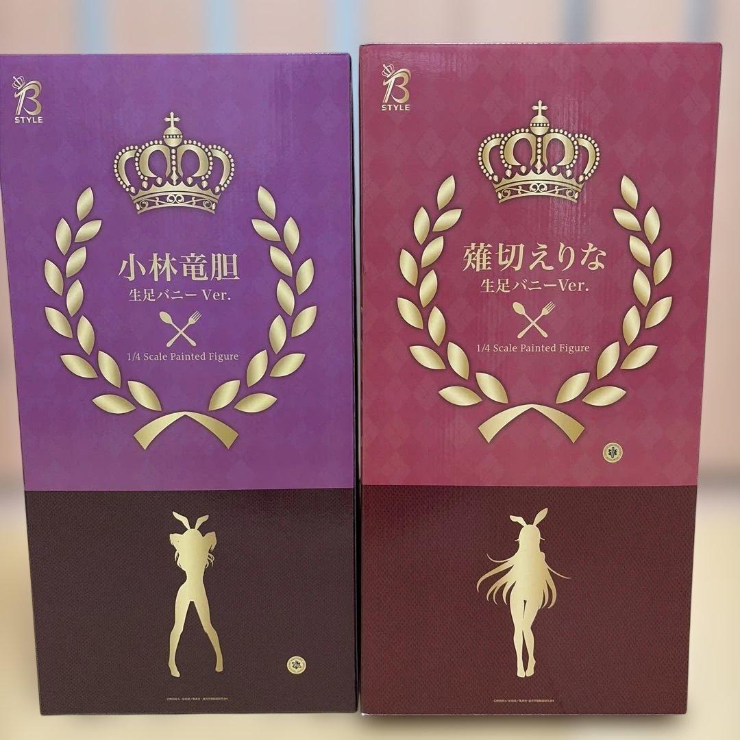 【新品未使用】薙切えりな 小林竜胆 生足バニーVer. 1/4 フリーイング