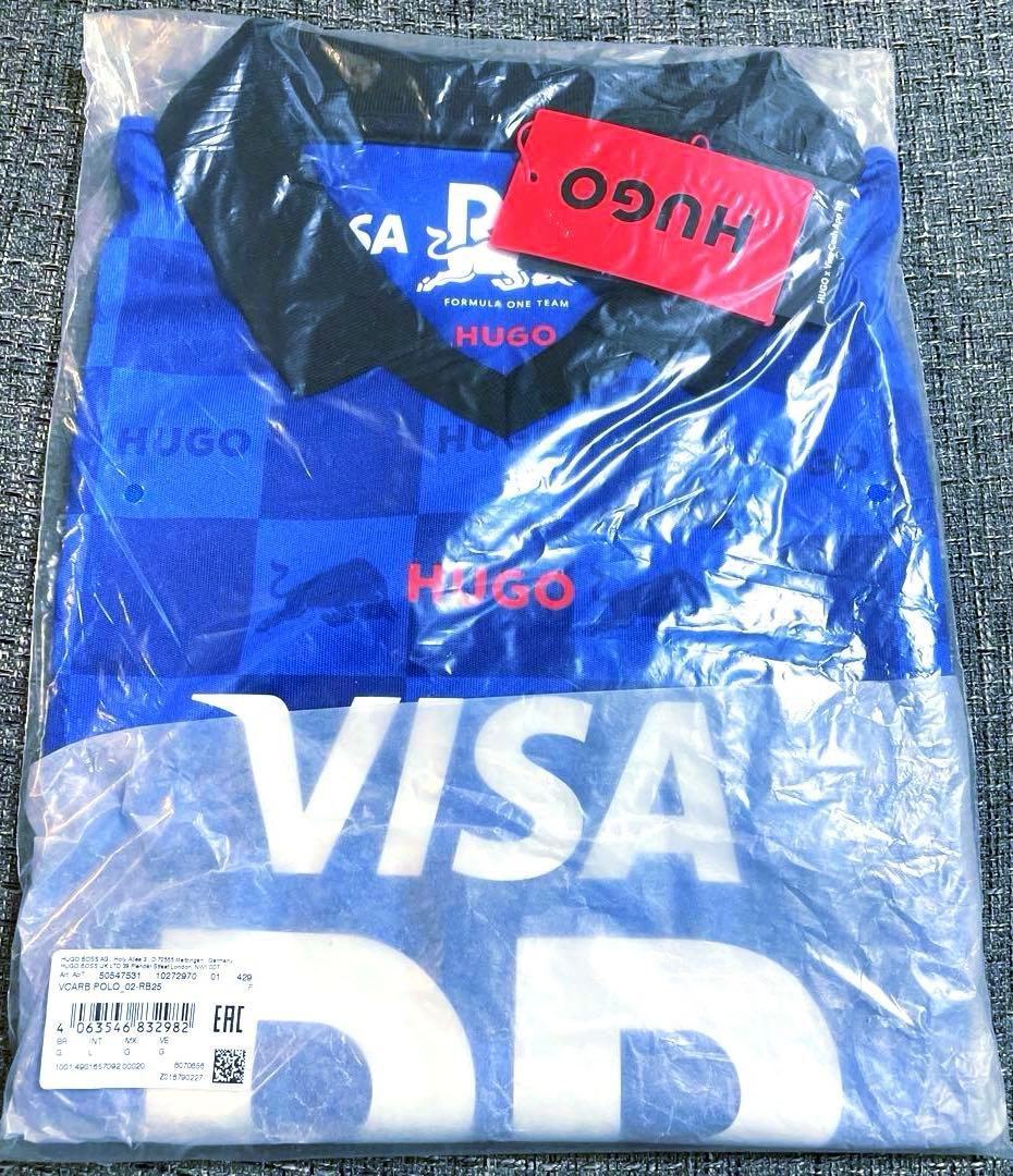 F1 RB ビザ・キャッシュアップ　ヒューゴ サッカー シャツ ゲームシャツ