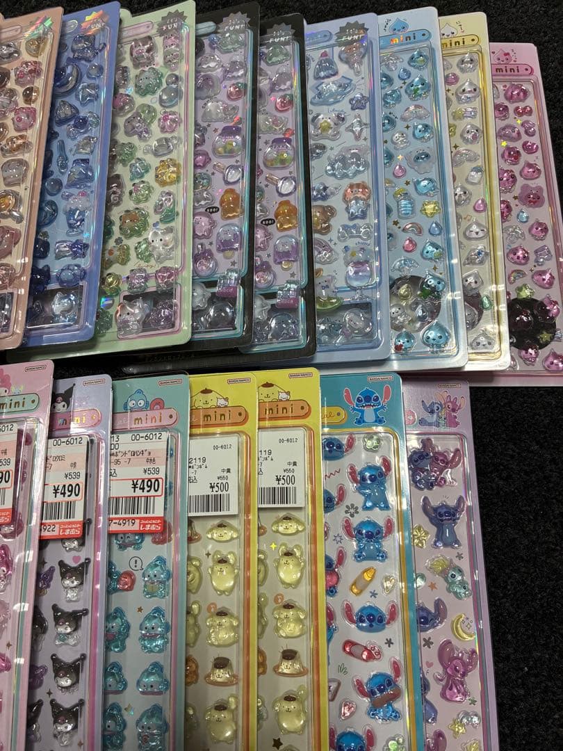ボンボンドロップシール ミニ うるちゅる プチドロ プチドロ まとめ売り 48枚