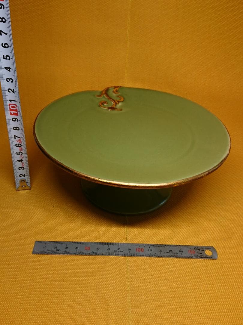 トレー　皿　陶器　ヨーロッパ　置物　インテリア　工芸品　美術品　A1673