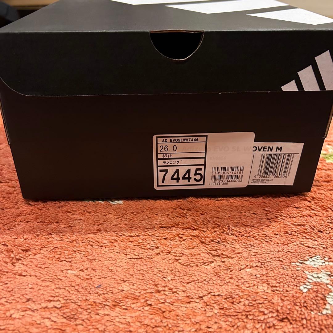 美品 ADIDAS ADIZERO EVO SL WOVEN サイズ26㎝