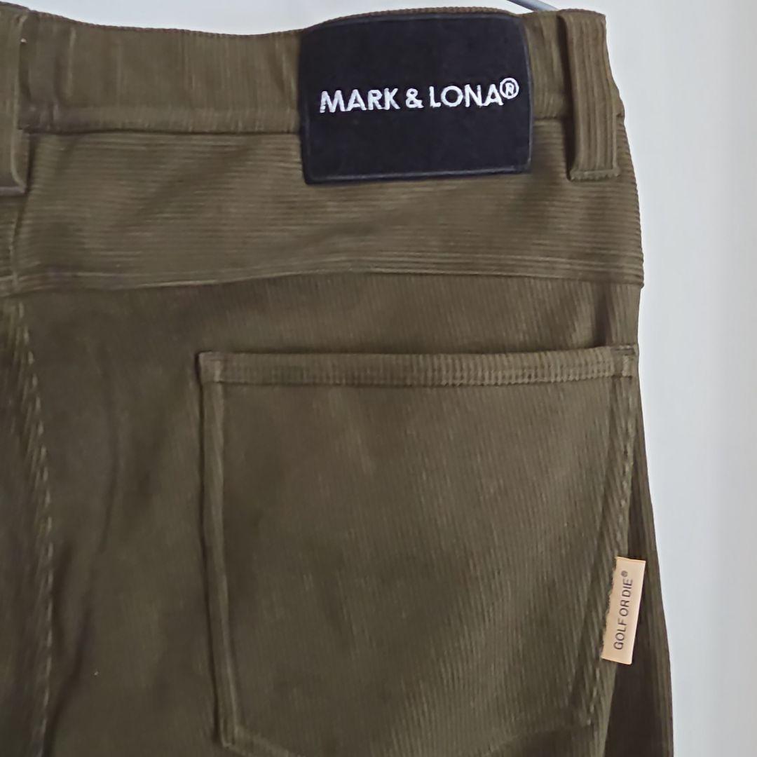 MARK&LONA マークアンドロナ 48 コーデュロイ カーキ 裏起毛