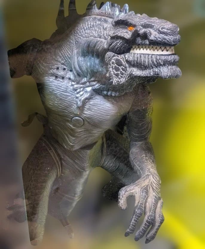 エメリッヒ版「GODZILLA」ライブゴジラ箱入未使用（バンダイ）