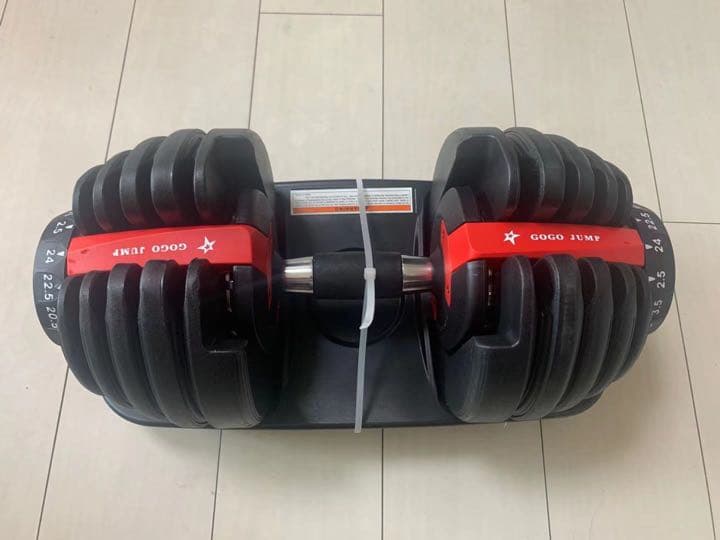 可変式ダンベル24kg2個とトレーニングベンチのセット
