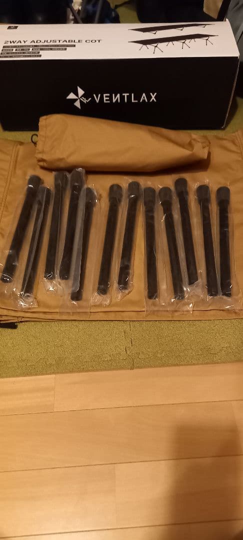 アウトドア寝具 VENTLAX 2WAY ADJUSTABLE COT