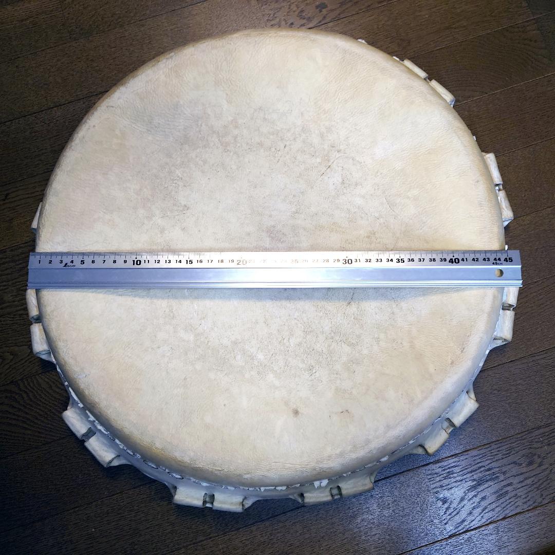 【レア】1尺5寸 和太鼓 張替皮 長胴太鼓 宮太鼓