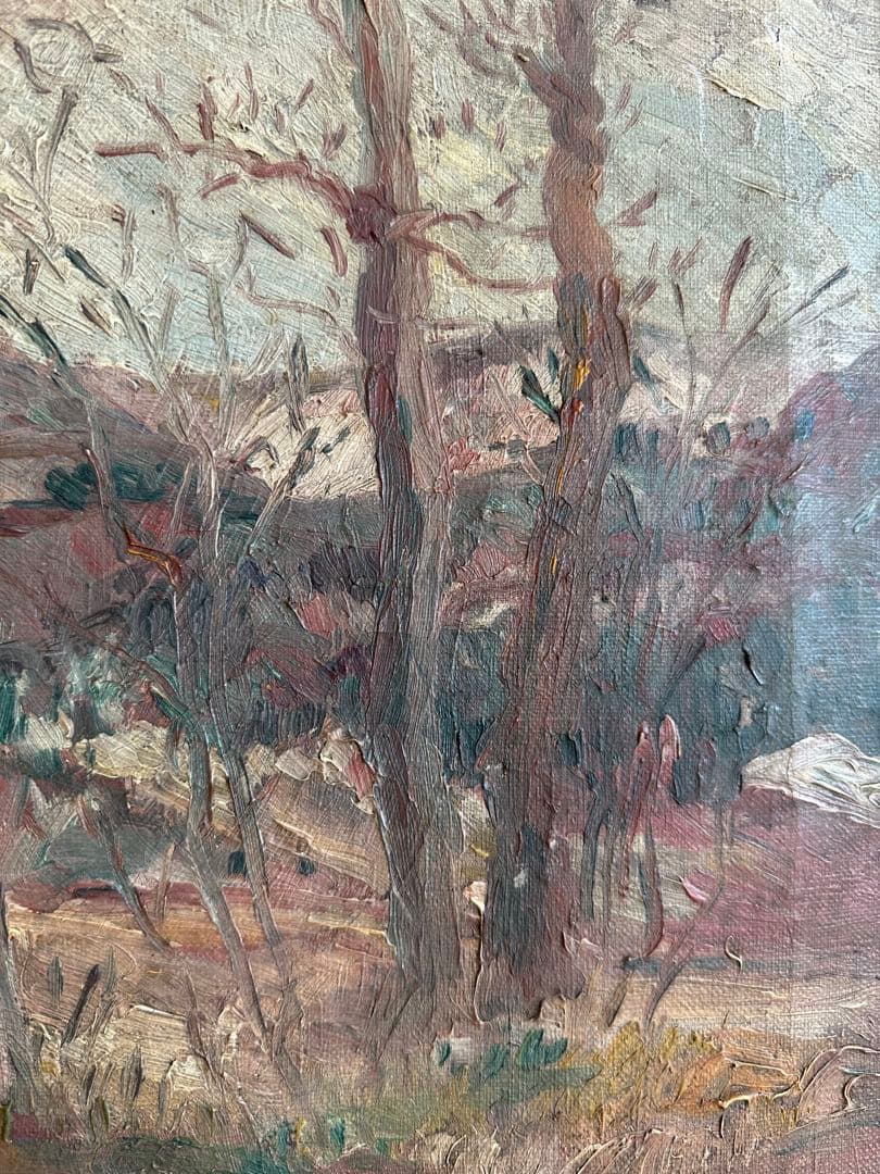 油彩風景画 1919年