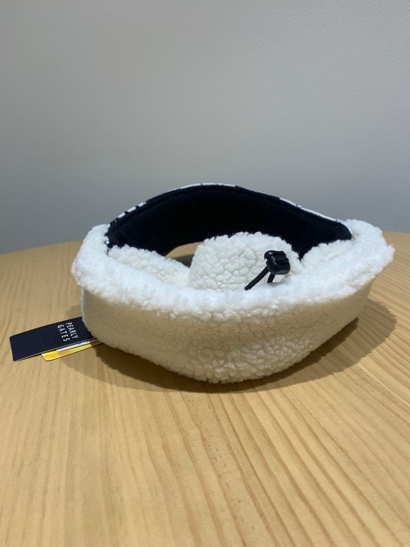 パーリーゲイツ　サンバイザー　もこもこ