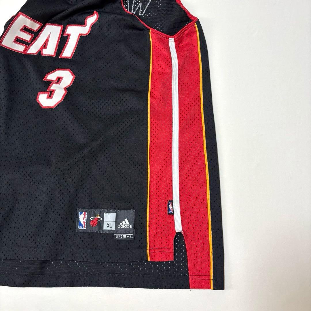 NBA マイアミヒート　adidasユニフォーム　XLサイズ
