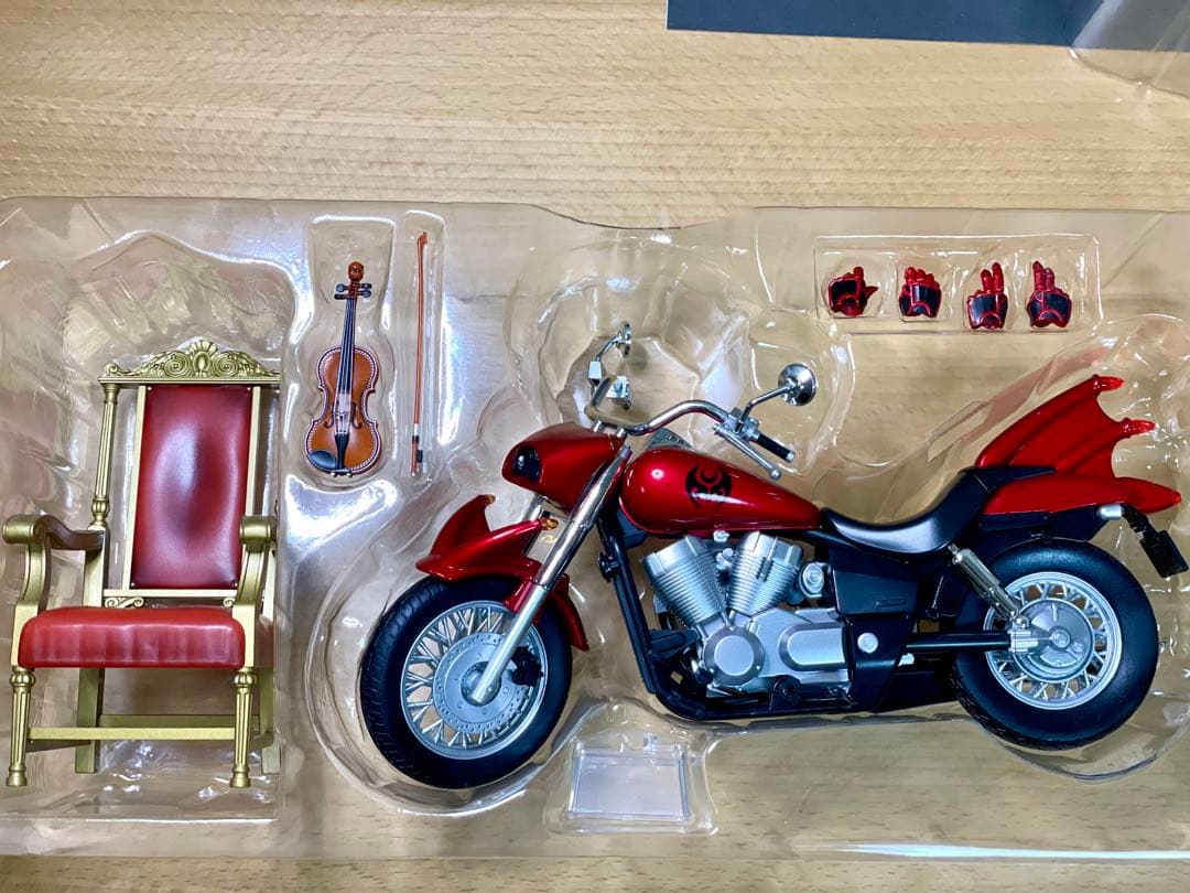 真骨彫 仮面ライダーキバ & マシンキバー オプションパーツ フィギュアーツ