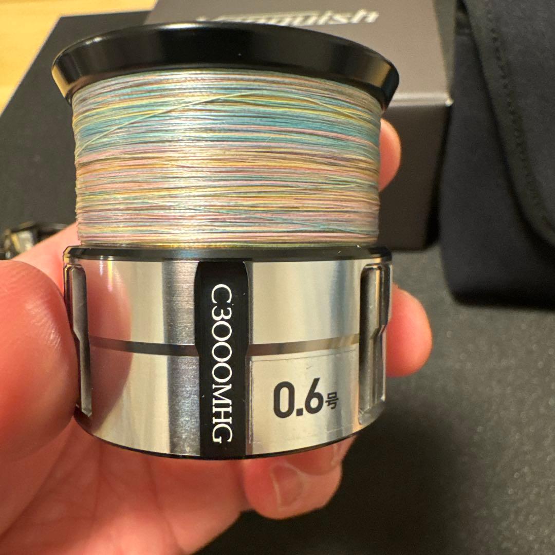23ヴァンキッシュ　C3000mhg 予備スプール付き