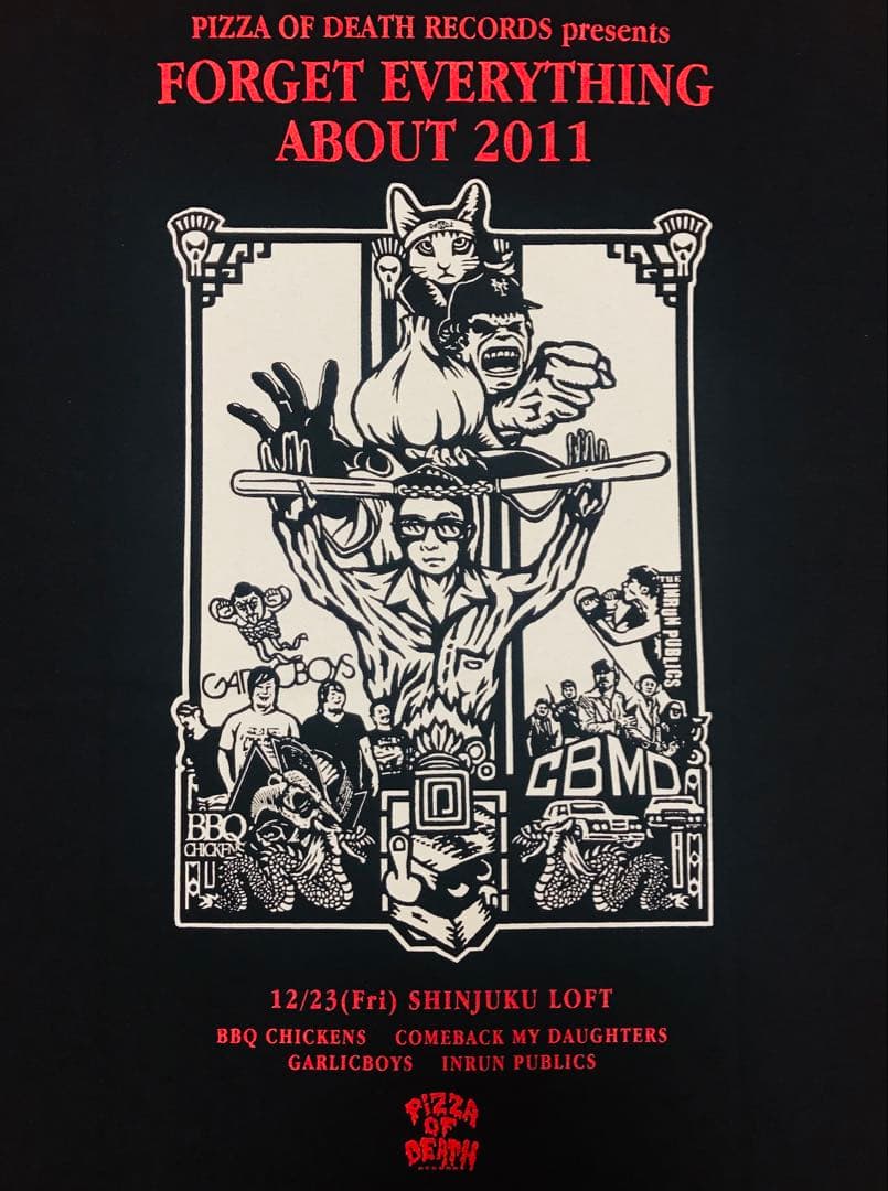 新品 ピザオブデス『暴年會'11』Tシャツ② KEN YOKOYAMA 横山 健
