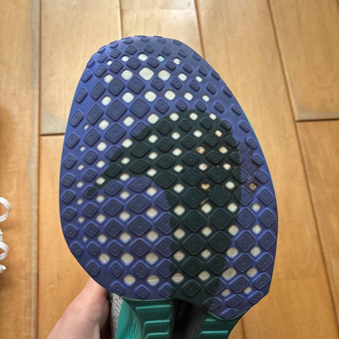 Nike Vaporfly 25.5cm ホワイト/ターコイズ
