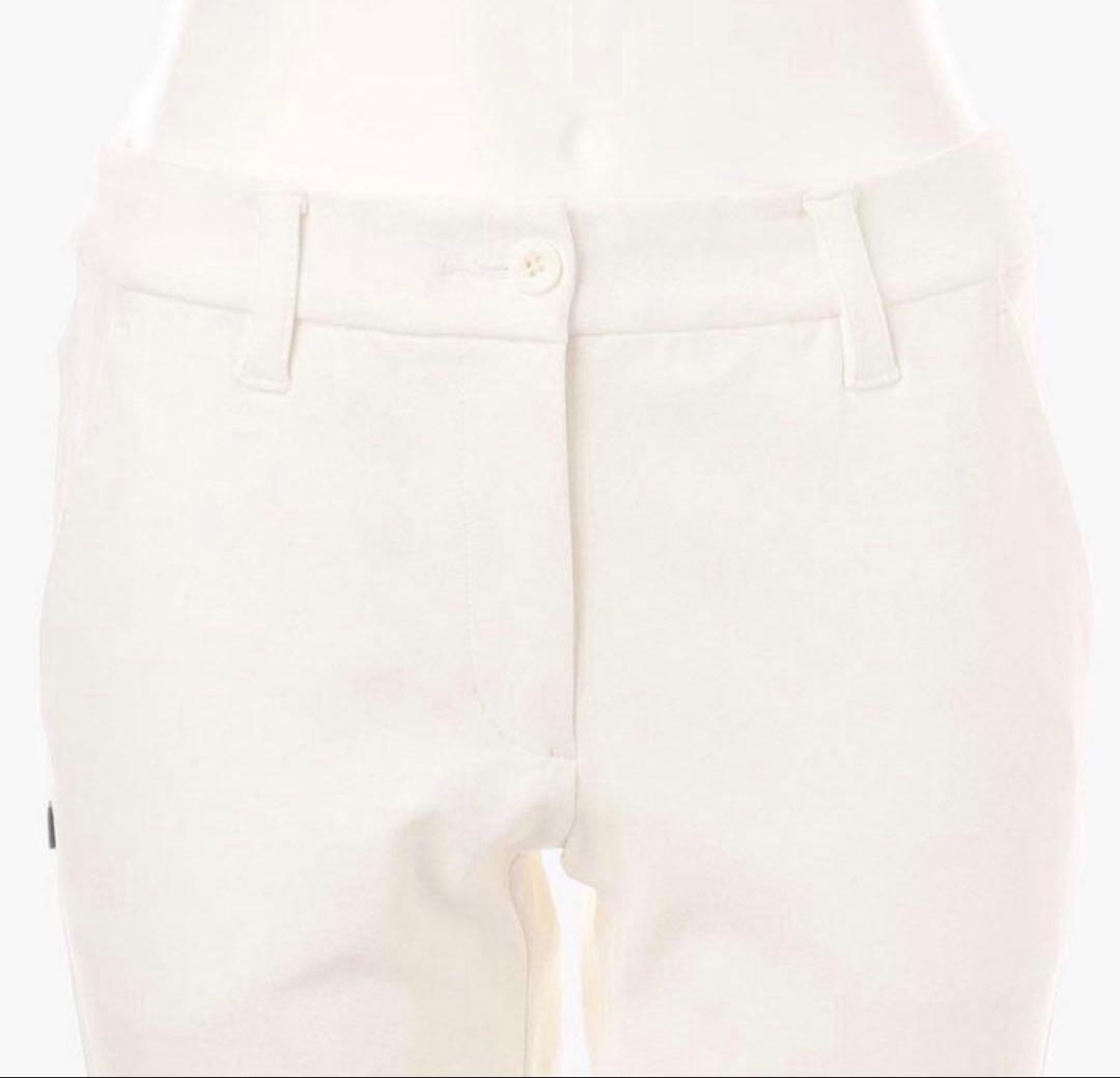 ラスト1点　定番　スリムパンツ　ホワイト　サイズM 春夏　ストレッチ　新品タグ付