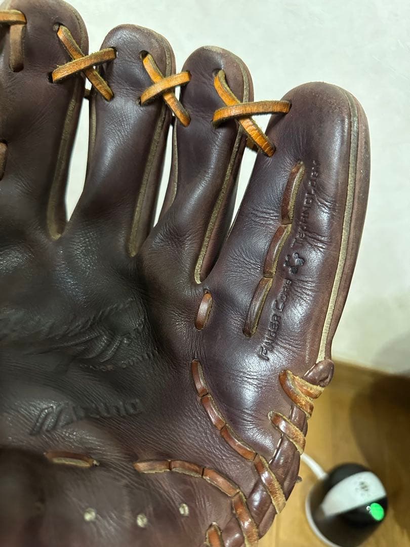 Mizuno Proブラウンレザー 野球グローブ 右手用 内野用