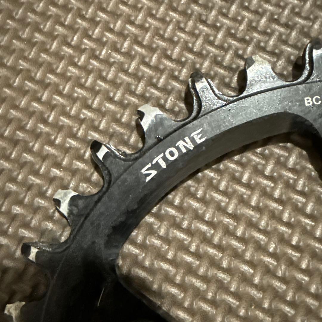 STONE BCD107-38T-T ナローワイド 楕円チェーンリング SRAM