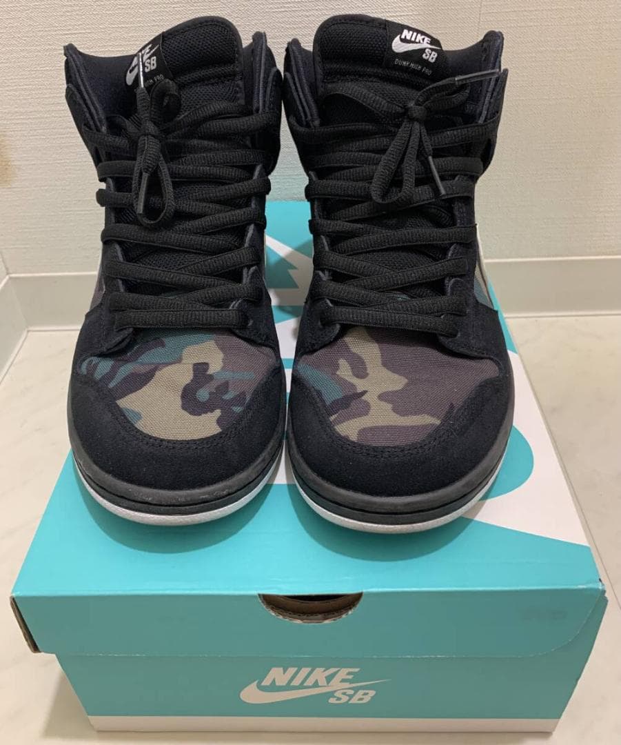 NIKE SB Dunk High カモフラージュ ハイカット 29 CAMO